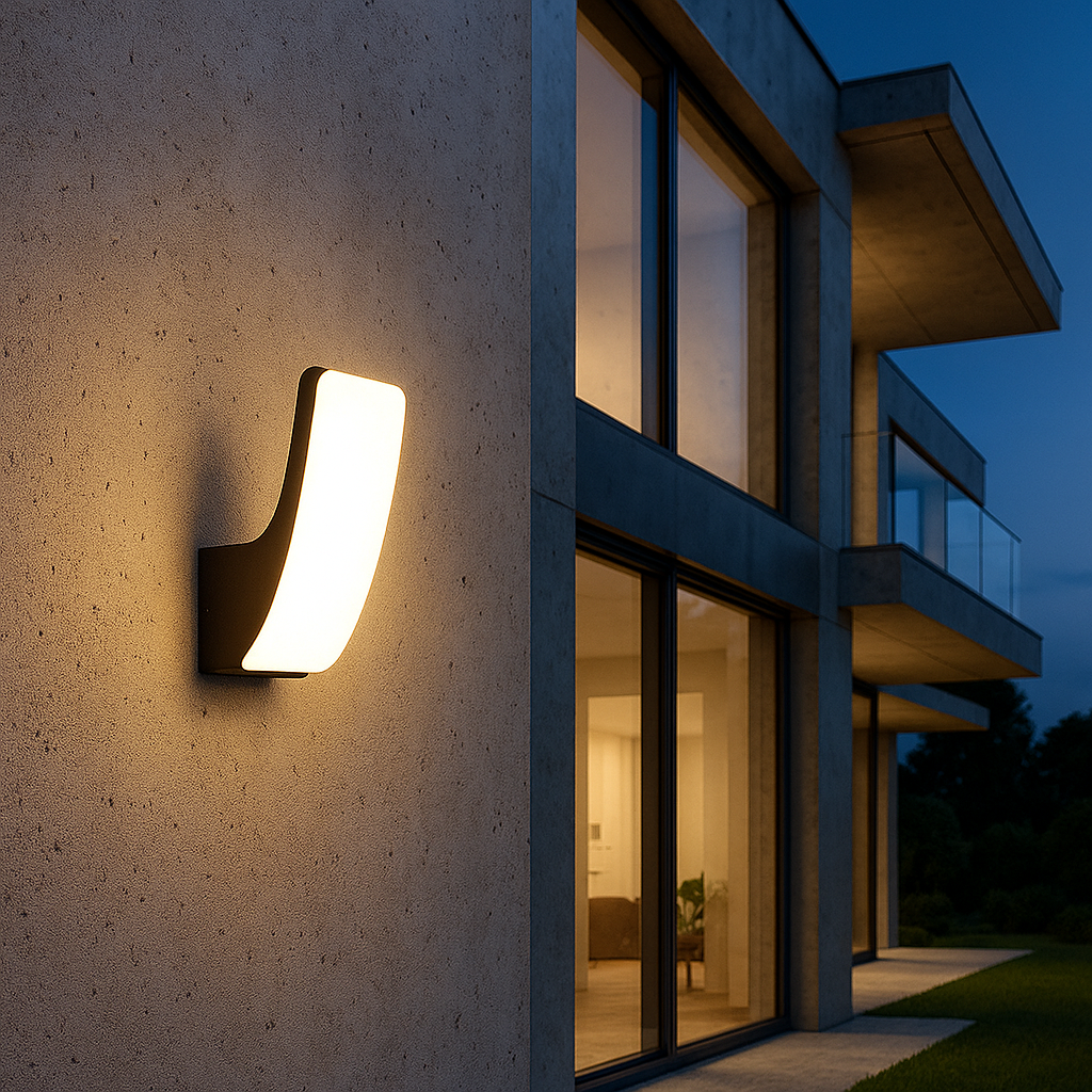 Aplica LED Exterior 18W Fumicinio Black