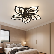 Lustra LED ANEMONE Black Echivalent 500W Telecomanda