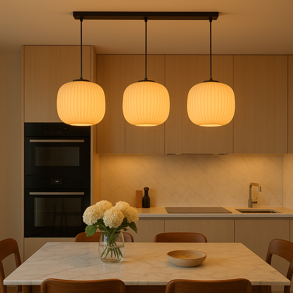 Lustra Suspendata INFESTO GLASS Vintage Liniar 120CM