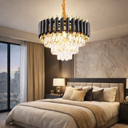 Candelabru Cristal BLACK PANTHER 300mm