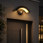 Aplica LED Exterior DYNAMIC SENZOR 12W 1000lm 3000K Neagra