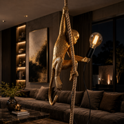 Pendul Monkey Gold 70cm Premium