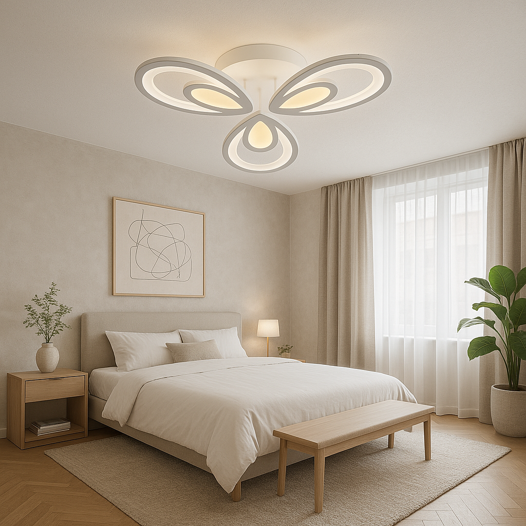 Lustra LED Mini TEARS Echivalent 300W Telecomanda