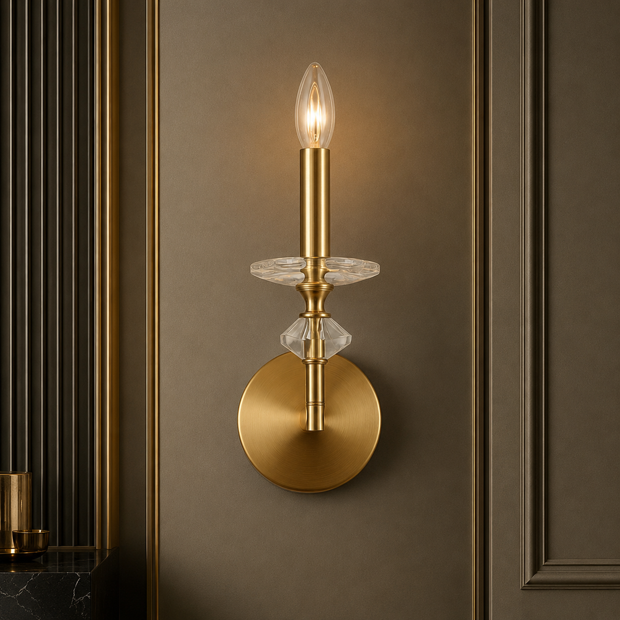 Aplica Perete 1xE14 ANGELYC SUBLIME GOLD