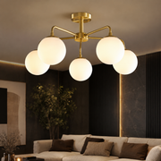 Lustra Abajur NOBILE Gold 5xE27 Modern