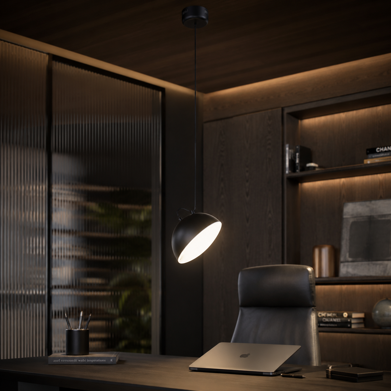 Pendul LED CROWD Unique 20W Black Echivalent 75W