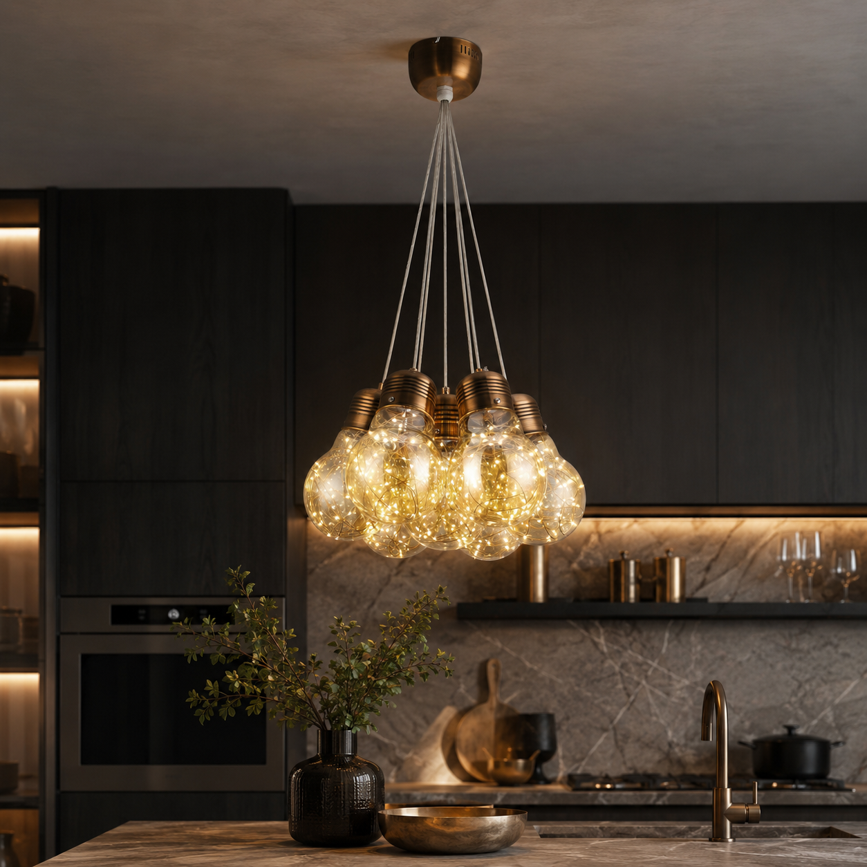 Lustra LED BULBS Unique Bronze Echivalent 75W