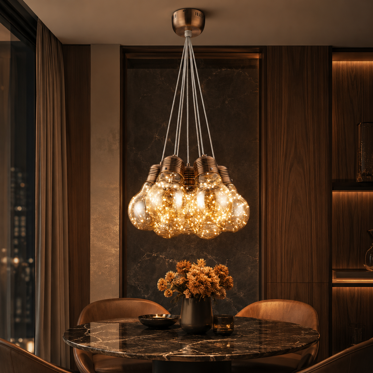 Lustra LED BULBS Unique Bronze Echivalent 75W