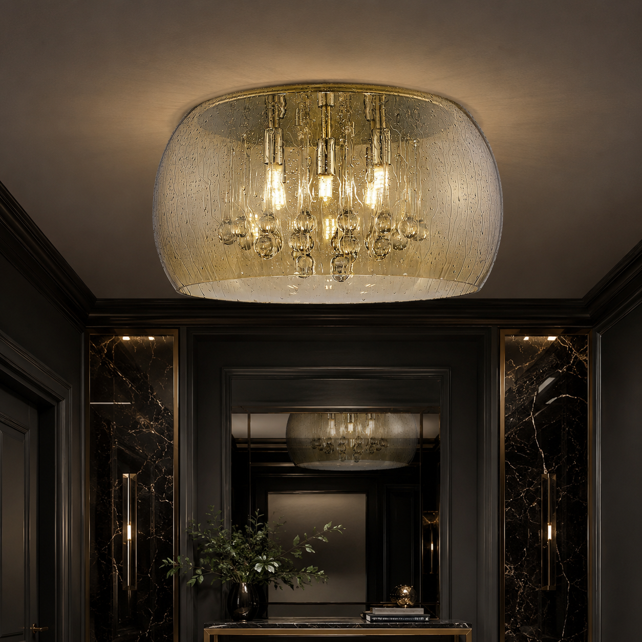 Lustra LED Aplicata Unique ANGELINA 40CM Gold