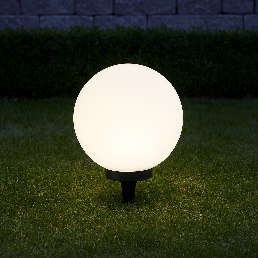 Lampa decorativa de gradina BOLO, IP44, Ø40cm