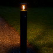 Stalp de Iluminat Exterior HOOSIC, cu Senzor de Miscare, IP44