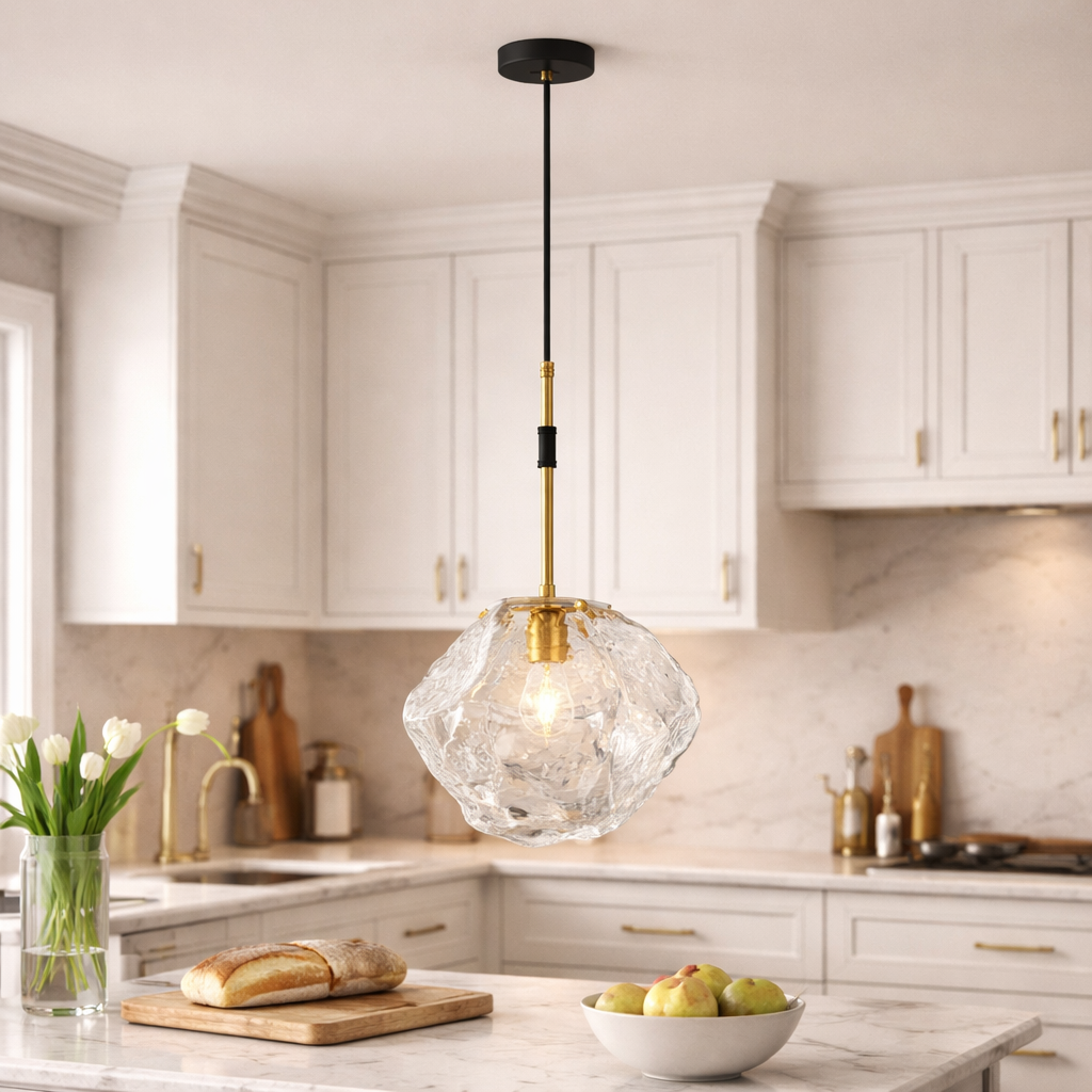 Pendul Cristal Luxury Golden ROCK by ZumaLine