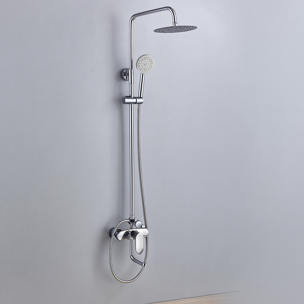 Coloana de Dus Retro Cromata 1732 din Alama