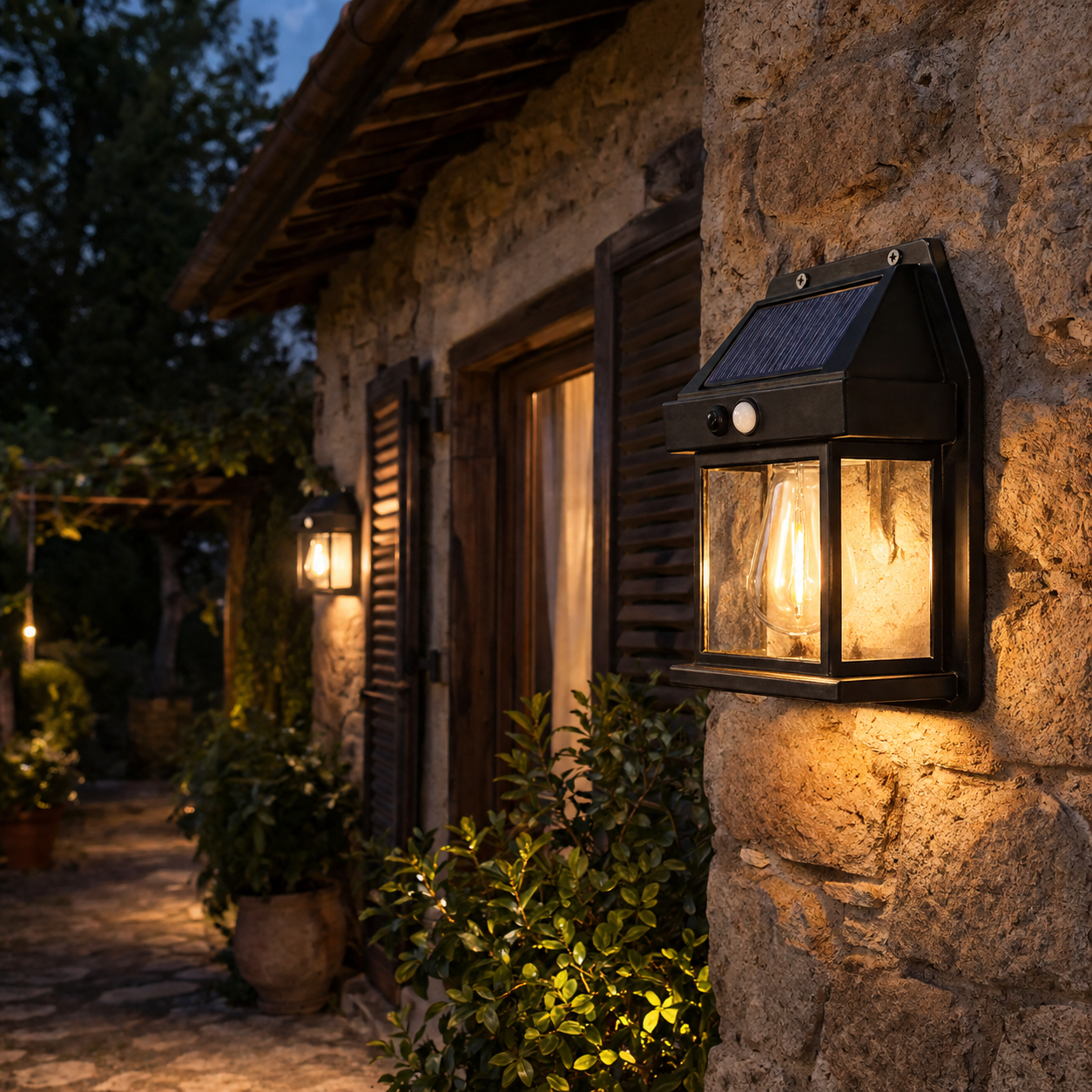 Felinar LED Exterior Solar Senzor