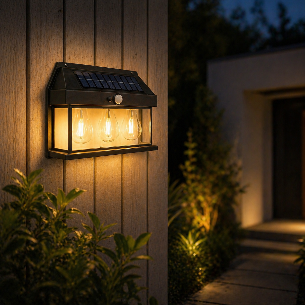 Felinar LED Exterior Solar Senzor 3W