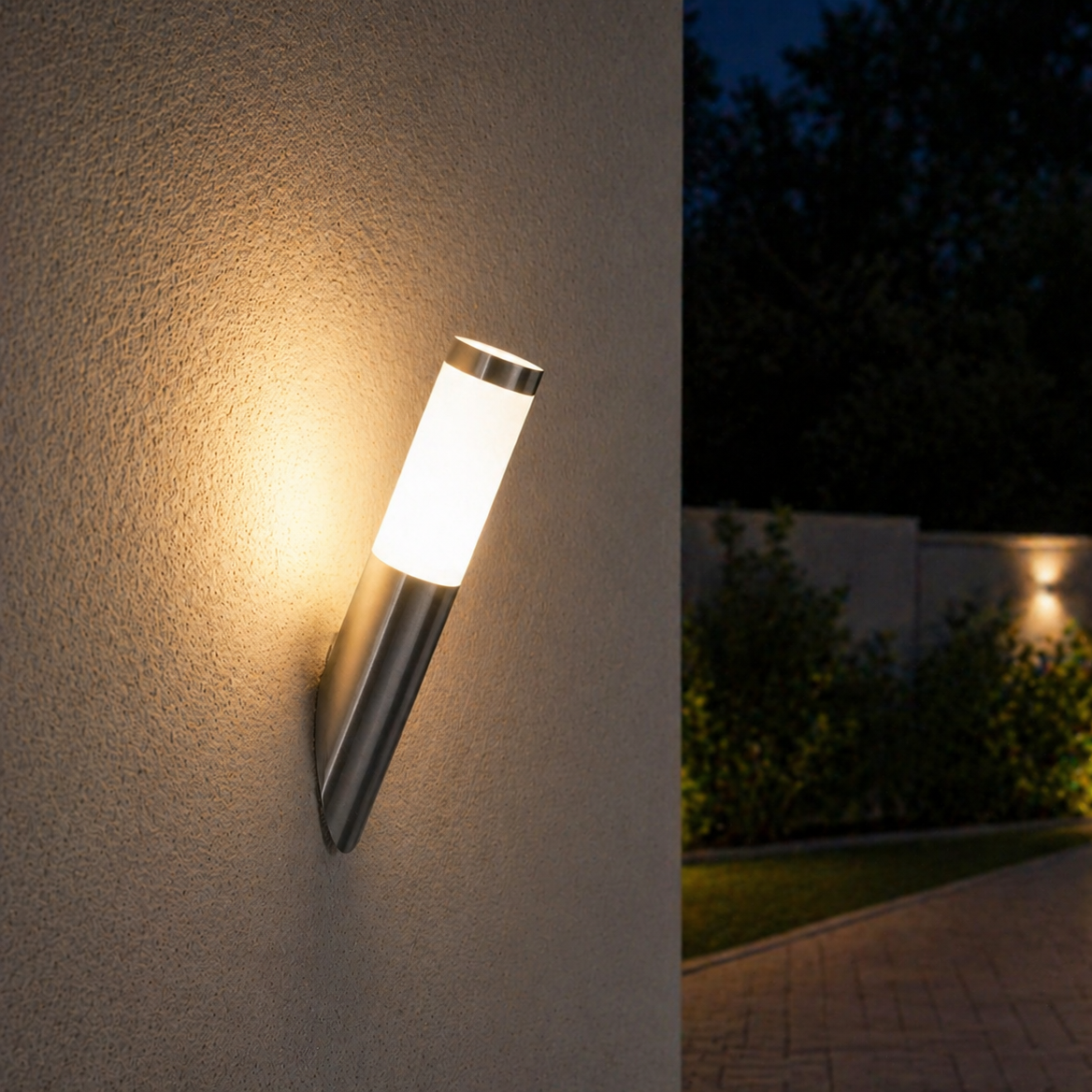 Aplica Exterior Chrome DEFNE-1