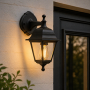 Felinar Perete KROLIN Exterior Negru 1xE27