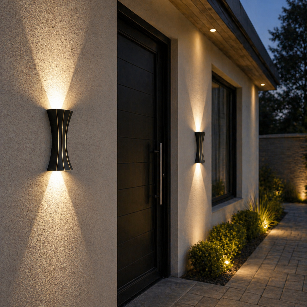 Aplica LED Exterior 10W Black Elegance