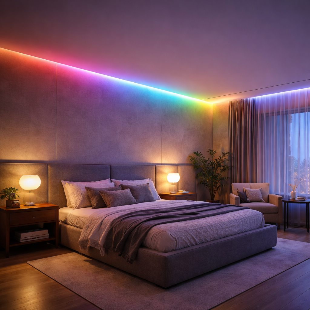 KIT Banda LED RGB+CCT 5 Metri,IP44, Smart Compatibil Google si Amazon Alexa