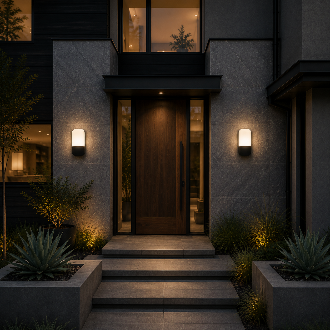 Aplica LED Exterior BELIVO-F 10W Neagra