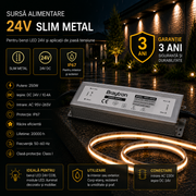 Sursa de Alimentare LED Impermeabila IP67 250W 24V