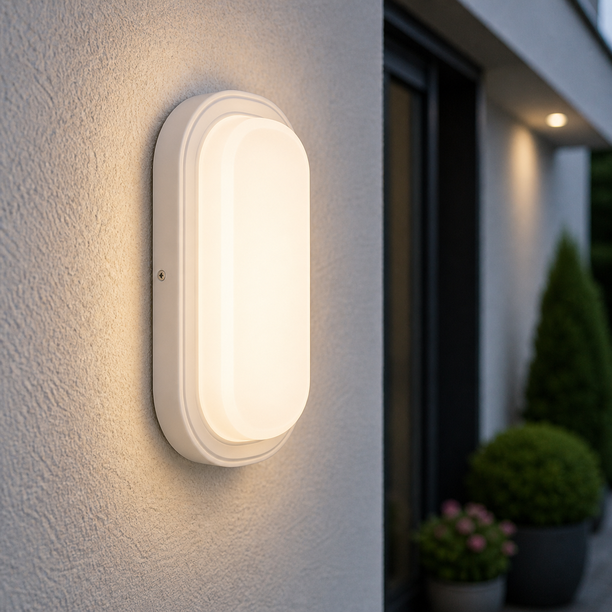 Aplica LED Bulkhead Alba 18W 2020lm IP65 CCT