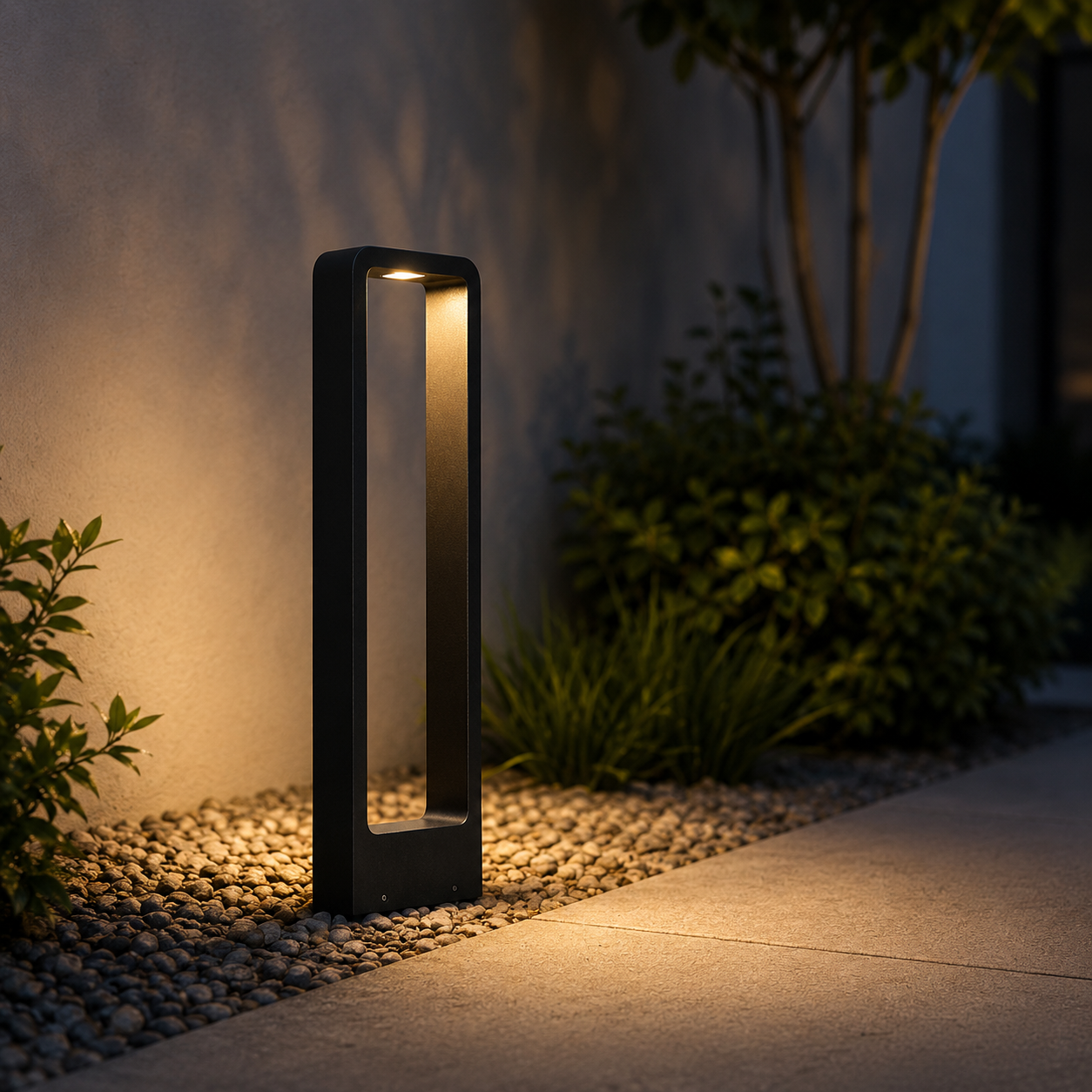 Stalp Ornamental De Gradina LED 7W 60CM Courtney