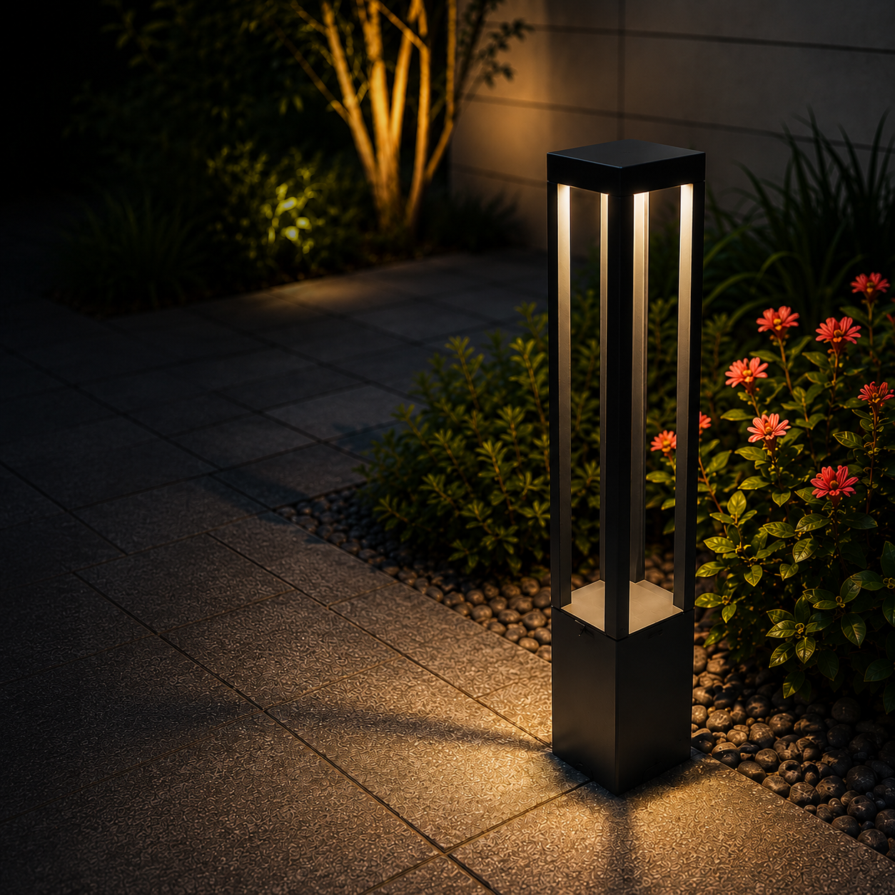Stalp Ornamental De Gradina LED 12W 80CM Atlantic