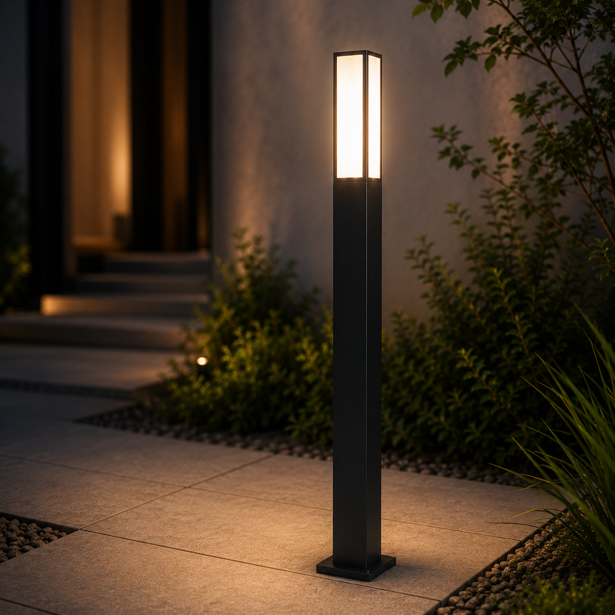 Stalp Ornamental De Gradina LED 15W 155CM FUERTE