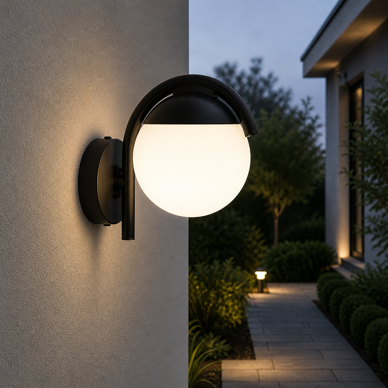 Aplica LED Exterior 28W PRATA VECCHIA 98731