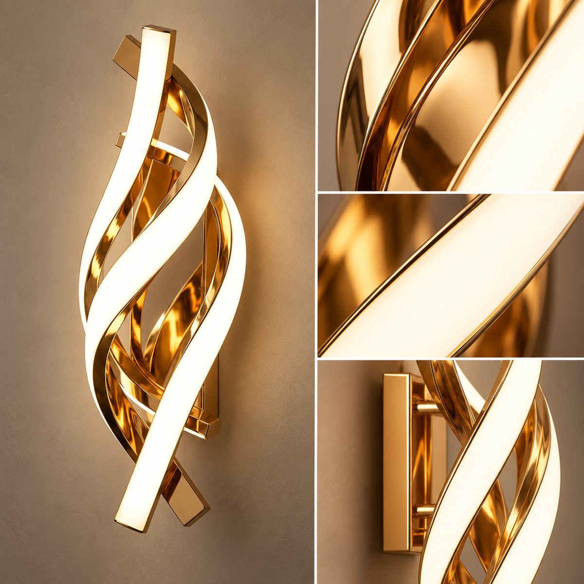 Aplica LED MARY GOLDEN Gloss Echivalent 100W