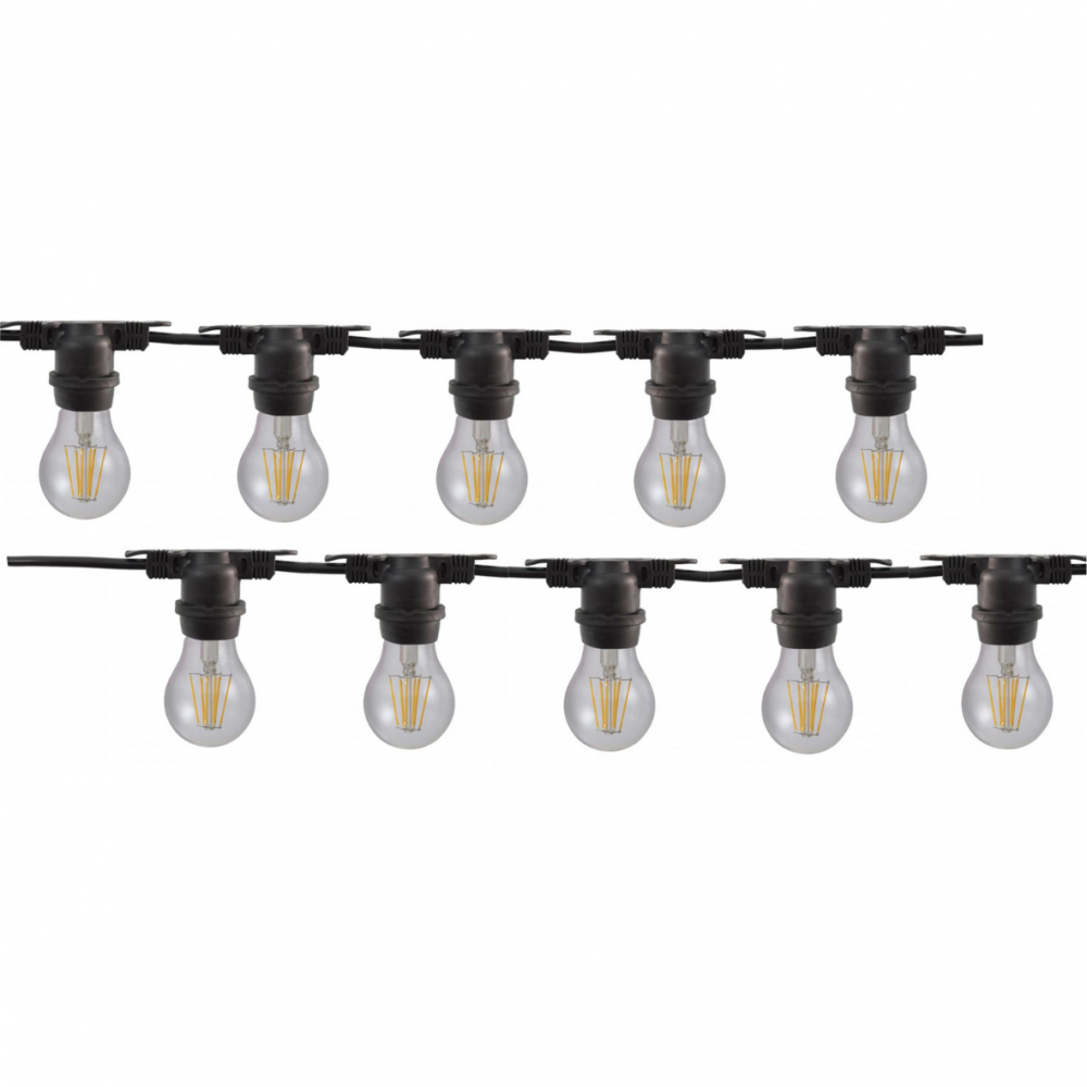 Ghirlanda Luminoasa Aplicata 10m / 15XE27, Interconectabil