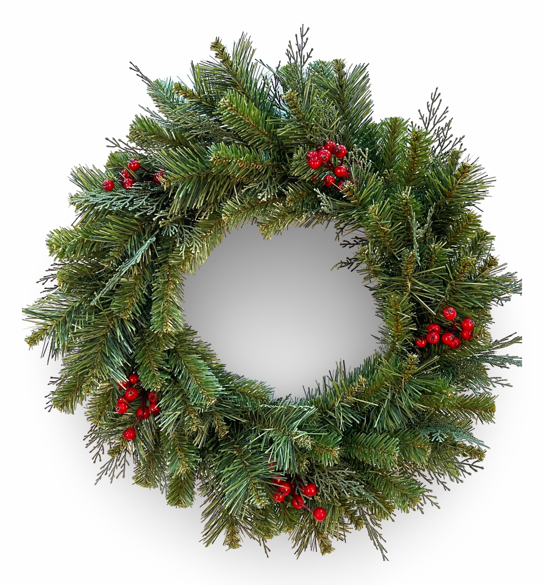 Coronita Artificiala De Craciun pentru Usa Snowfall