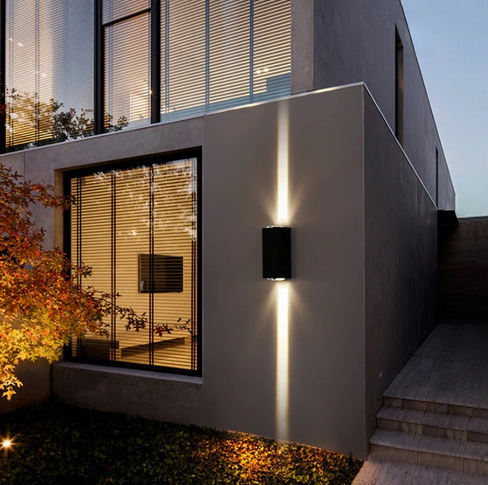 Aplica LED Exterior 2x3W LINES Neagra