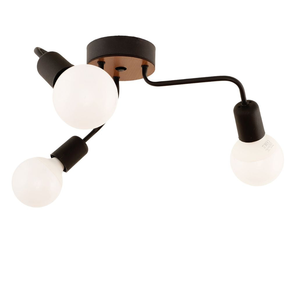 Lustra Abajur AHTAPOT 3XE27 Black
