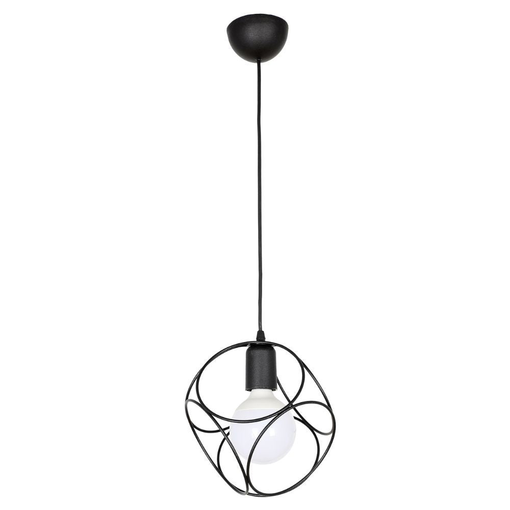 Pendul SELANIK 1xE27 Black