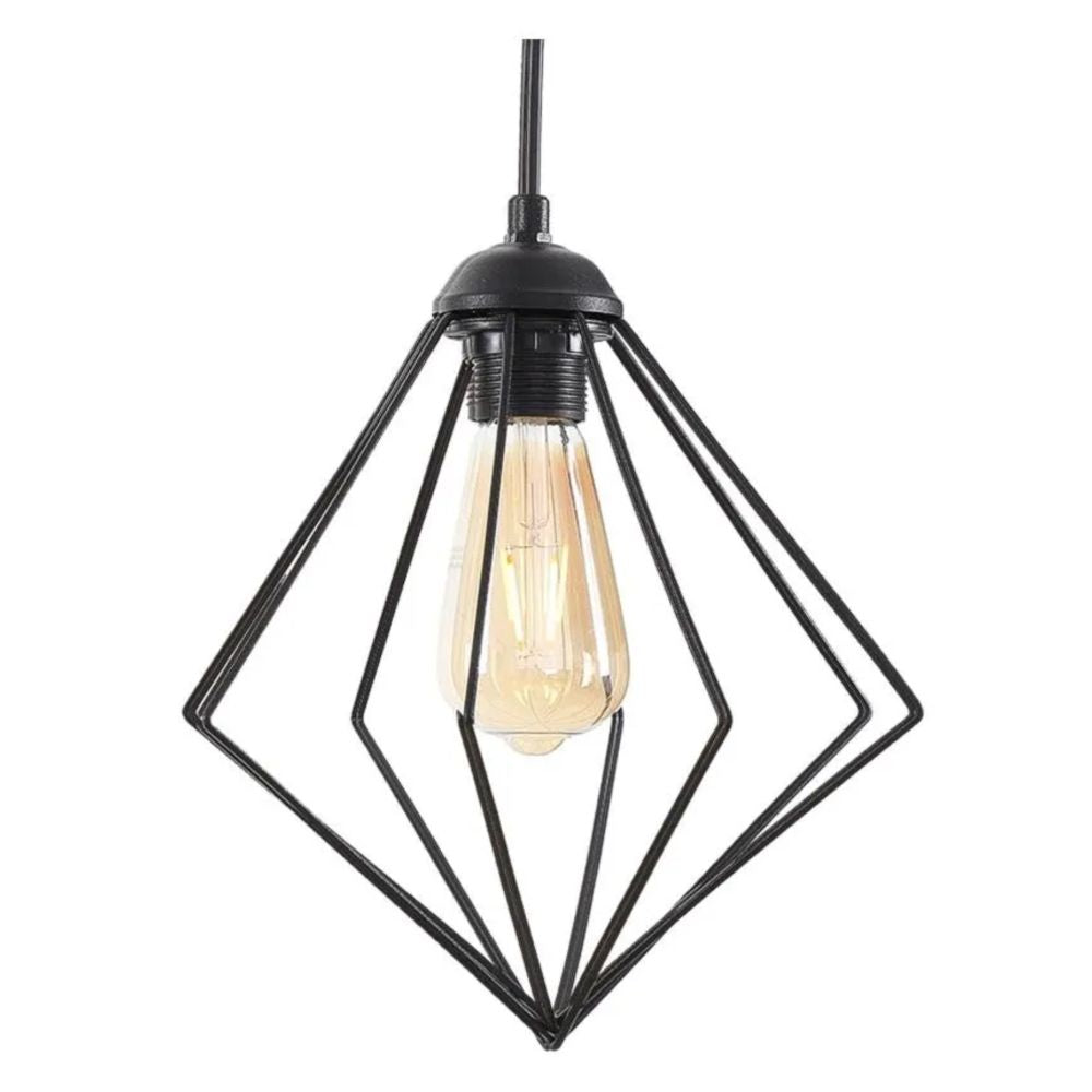 Pendul LINA 1xE27 Black