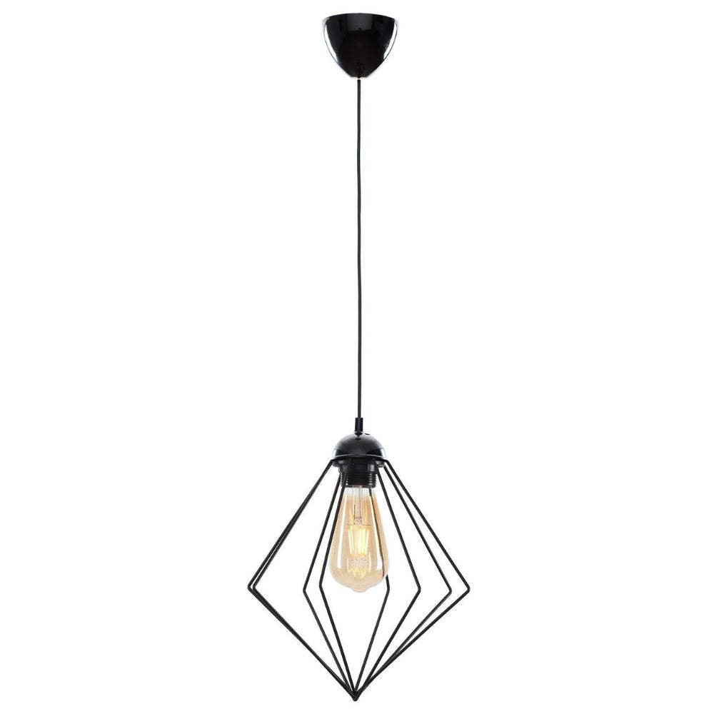 Pendul LINA 1xE27 Black