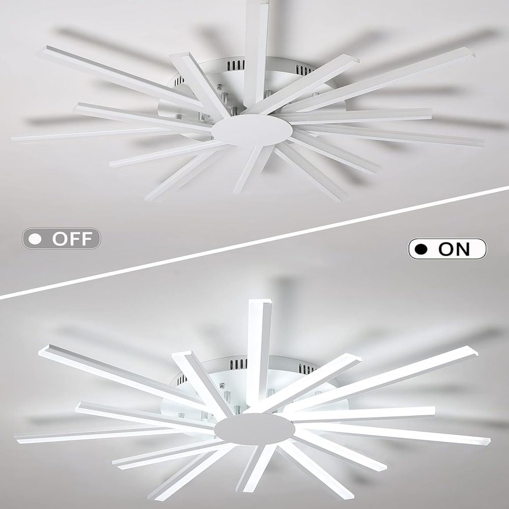 Lustra LED IRIS Echivalent 600W White
