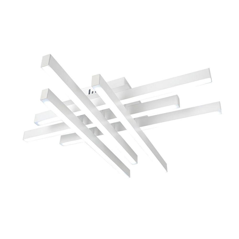 Lustra LED 6 LINES Design Alba SMART Echivalent 600W Telecomanda