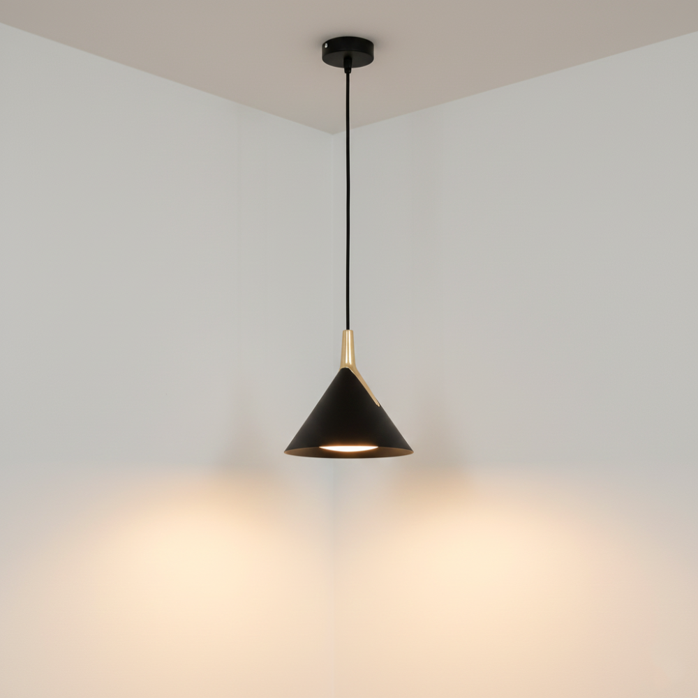 Pendul LED GEMINI 56W Black&Gold