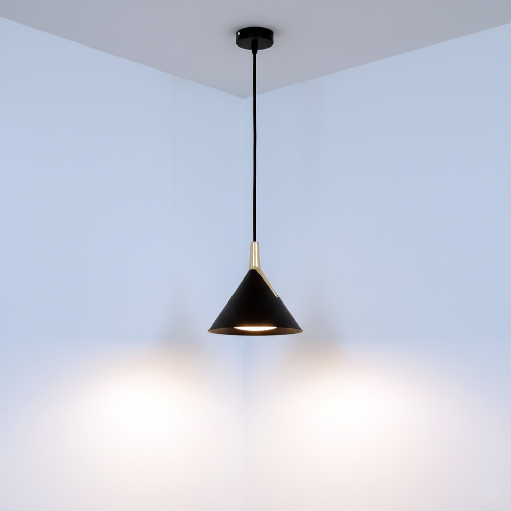 Pendul LED GEMINI 56W Black&Gold