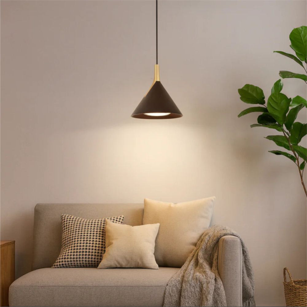 Pendul LED GEMINI 56W Black&Gold