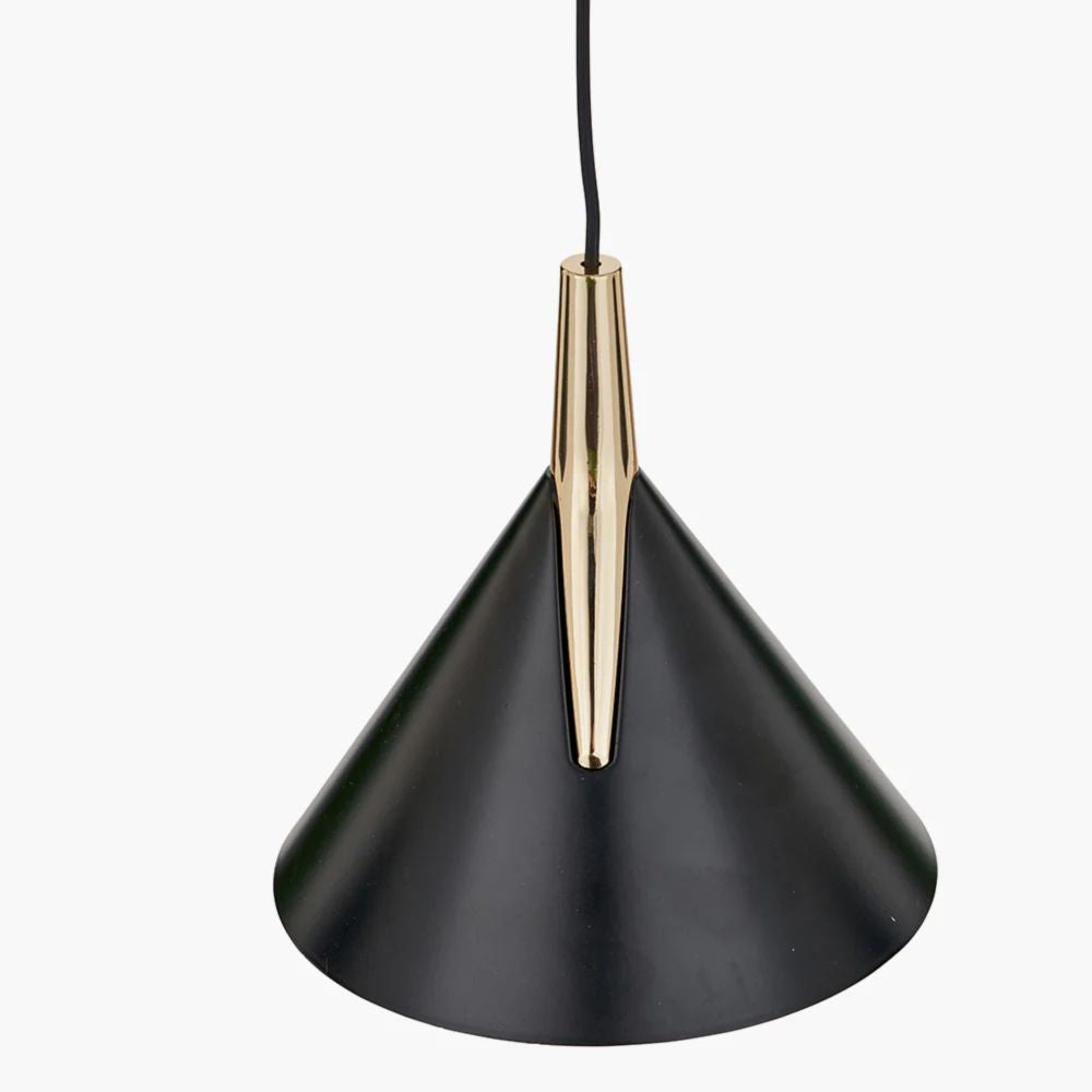 Pendul LED GEMINI 56W Black&Gold