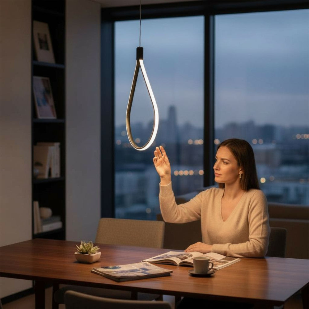 Lustra LED Suspendata TREND Echivalent Echivalent 150W Black
