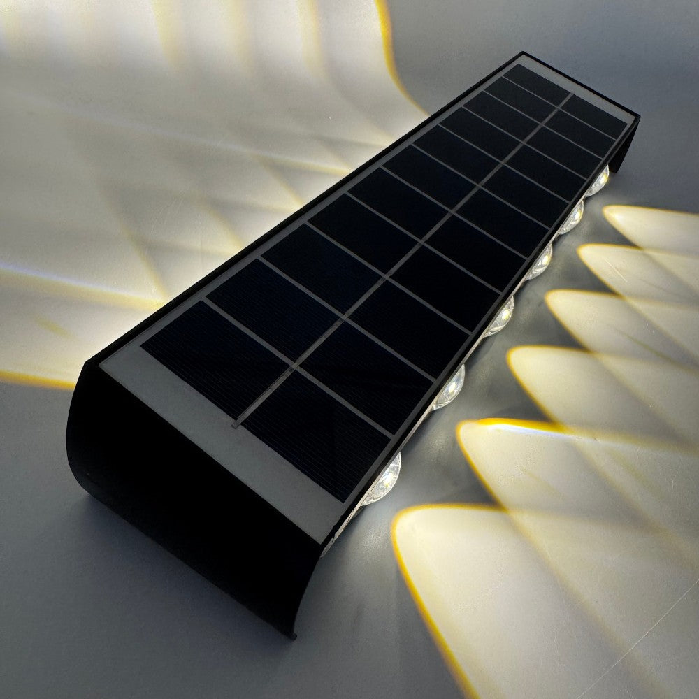 Aplica LED Premium Exterior Trio 12W Dimabila Solara