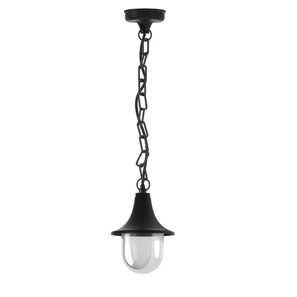 Felinar Suspendat Exterior 1xE27 CAPRI Black