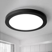 Spot LED 24W Rotund Negru / ⌀287mm / Aplicat