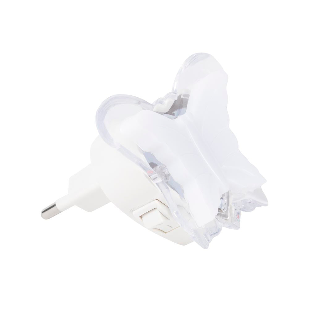 Lampa de veghe LED BUTTERFLY 0.3W Green