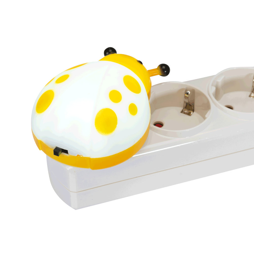 Lampa de veghe LED LADYBUG 0.4W Yellow